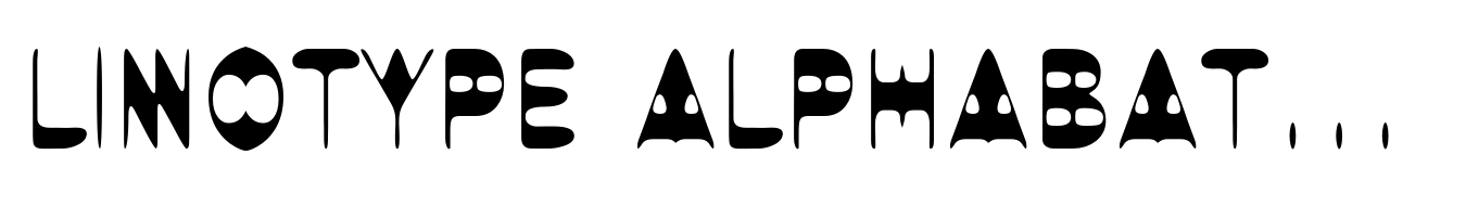 Linotype Alphabat Regular